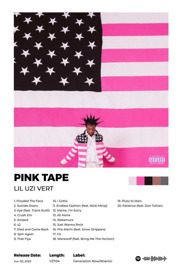 Pink tape poster