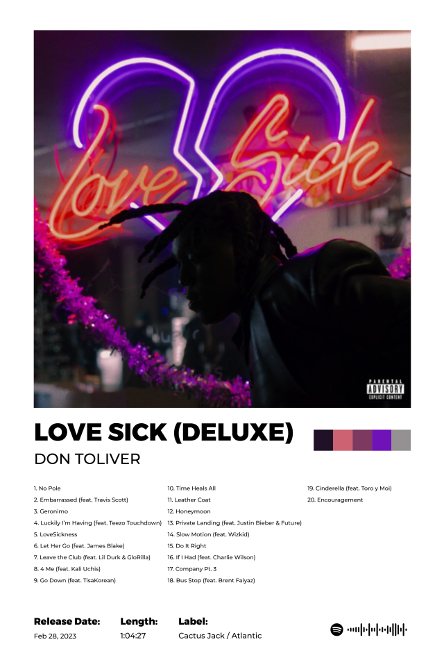 Love sick poster