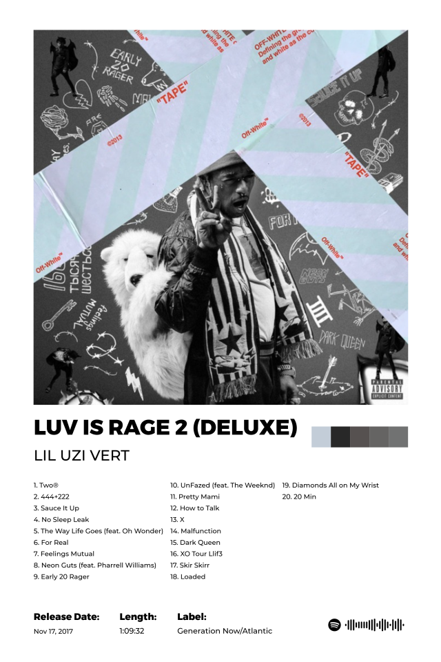 Luv is rage 2 Deluxe poster