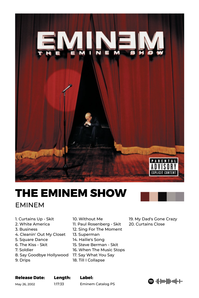 The Eminem Show poster