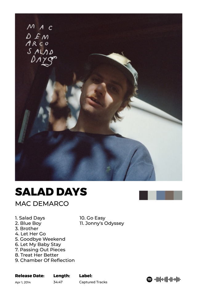 Salad days poster