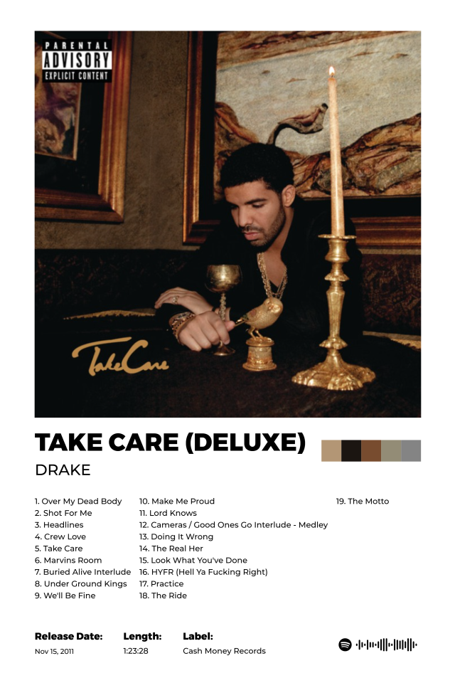 Take care Deluxe poster