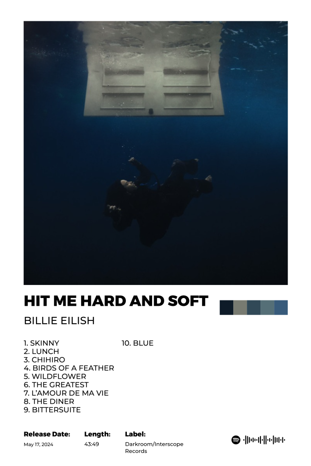 Hit me hard and soft poster