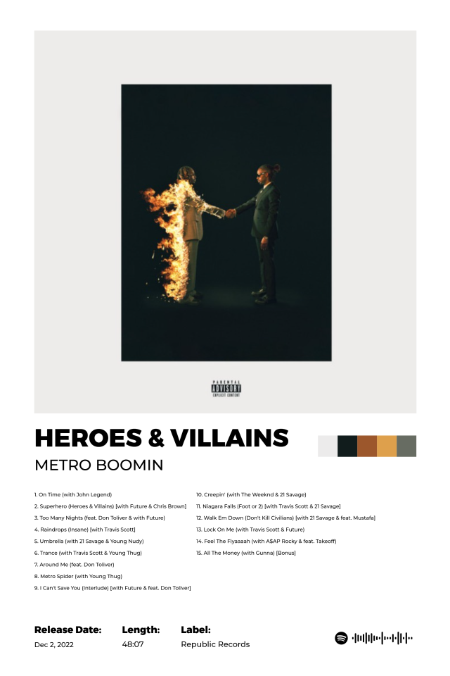 Heroes & Villains poster