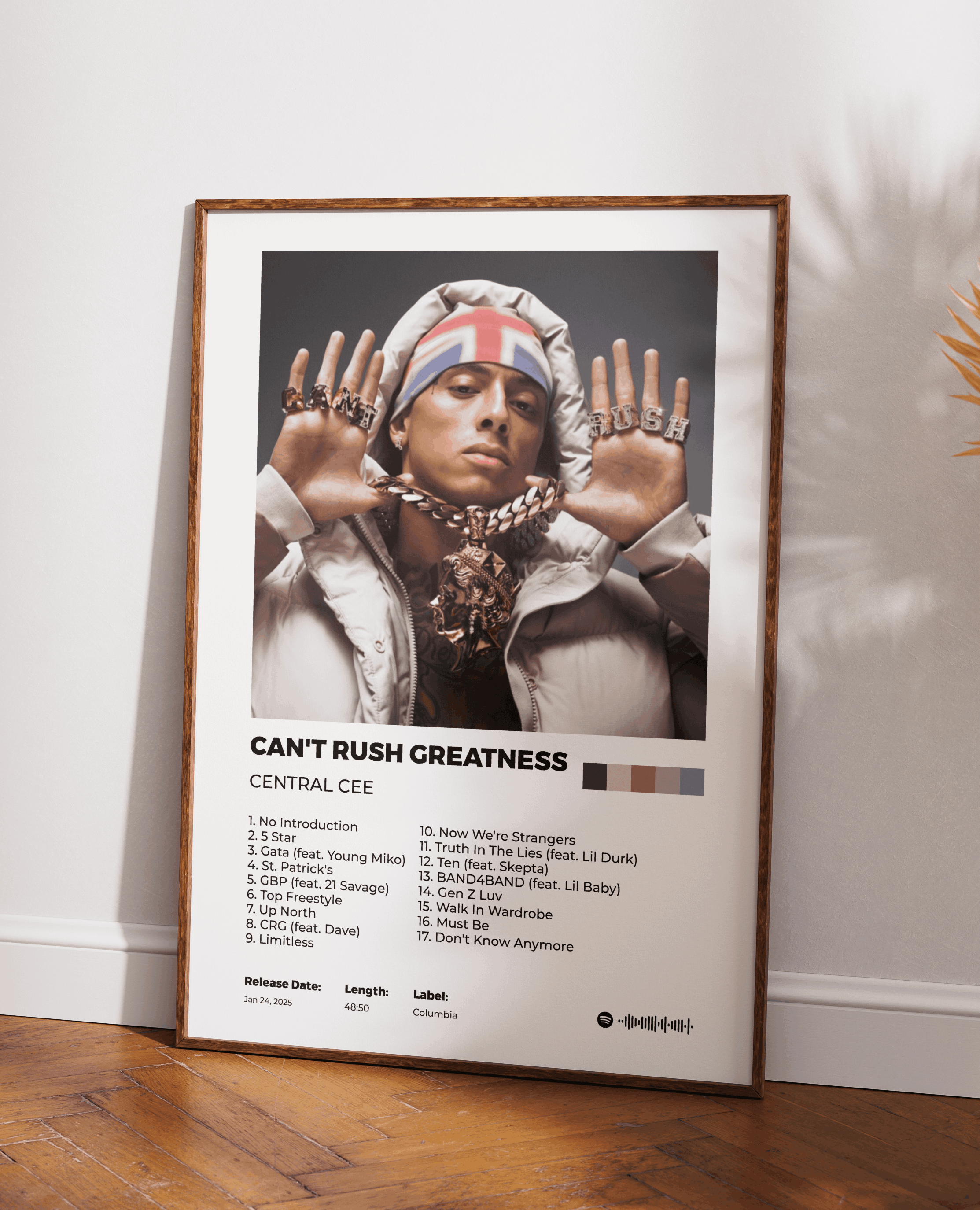 Can't rush greatness poster