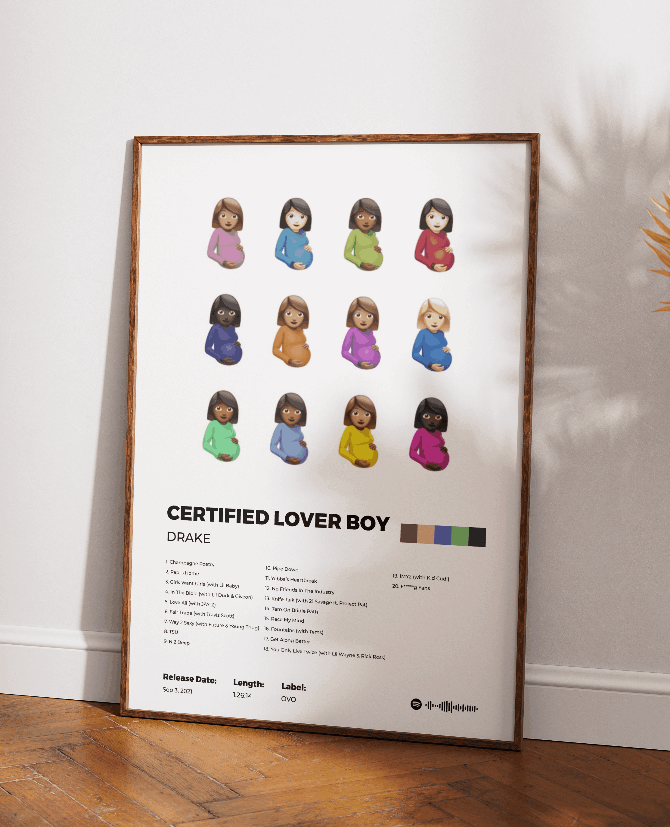 Certified lover boy poster