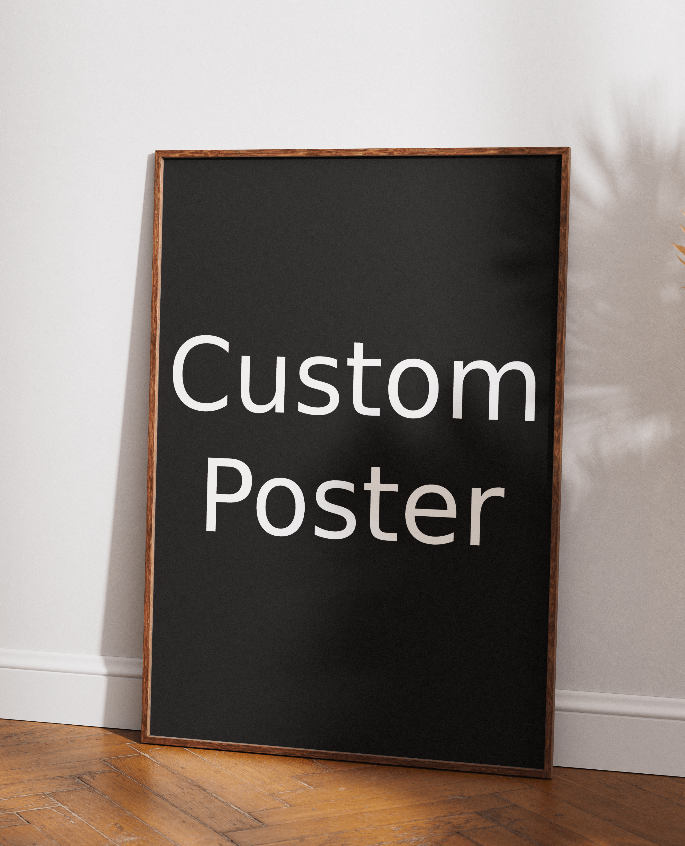 Custom poster