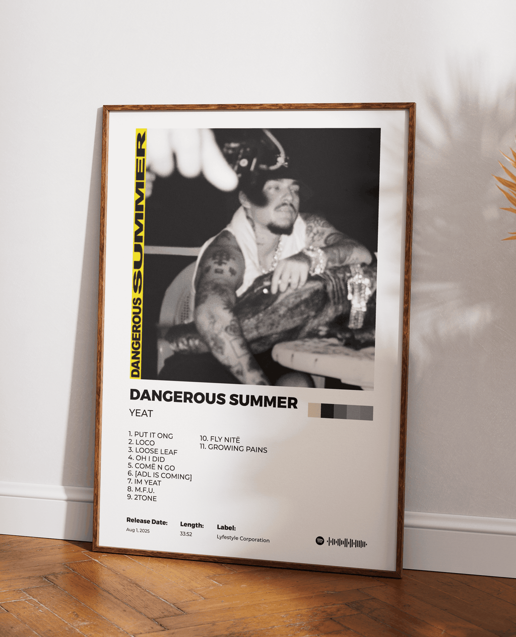 Dangerous summer poster