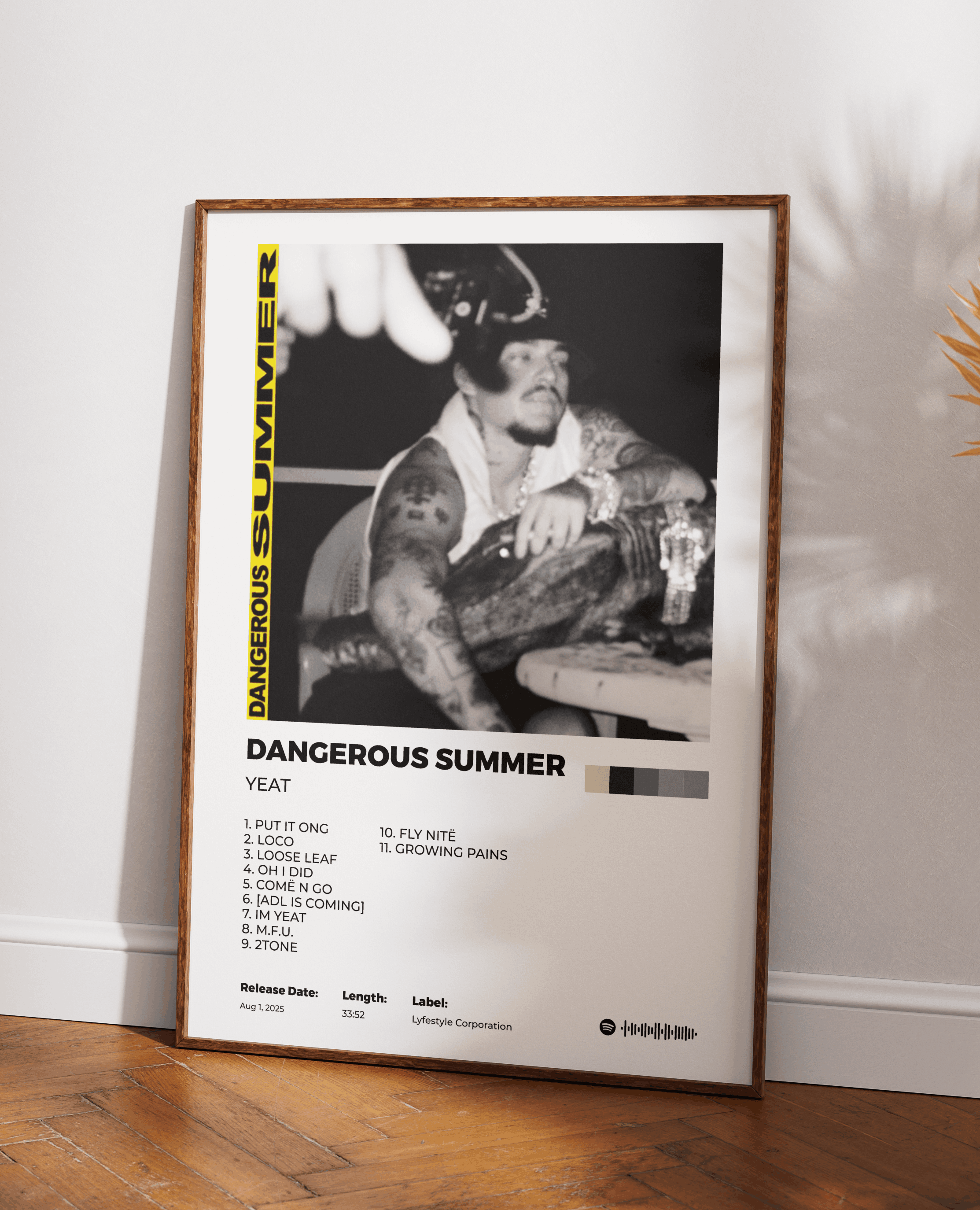 Dangerous summer poster