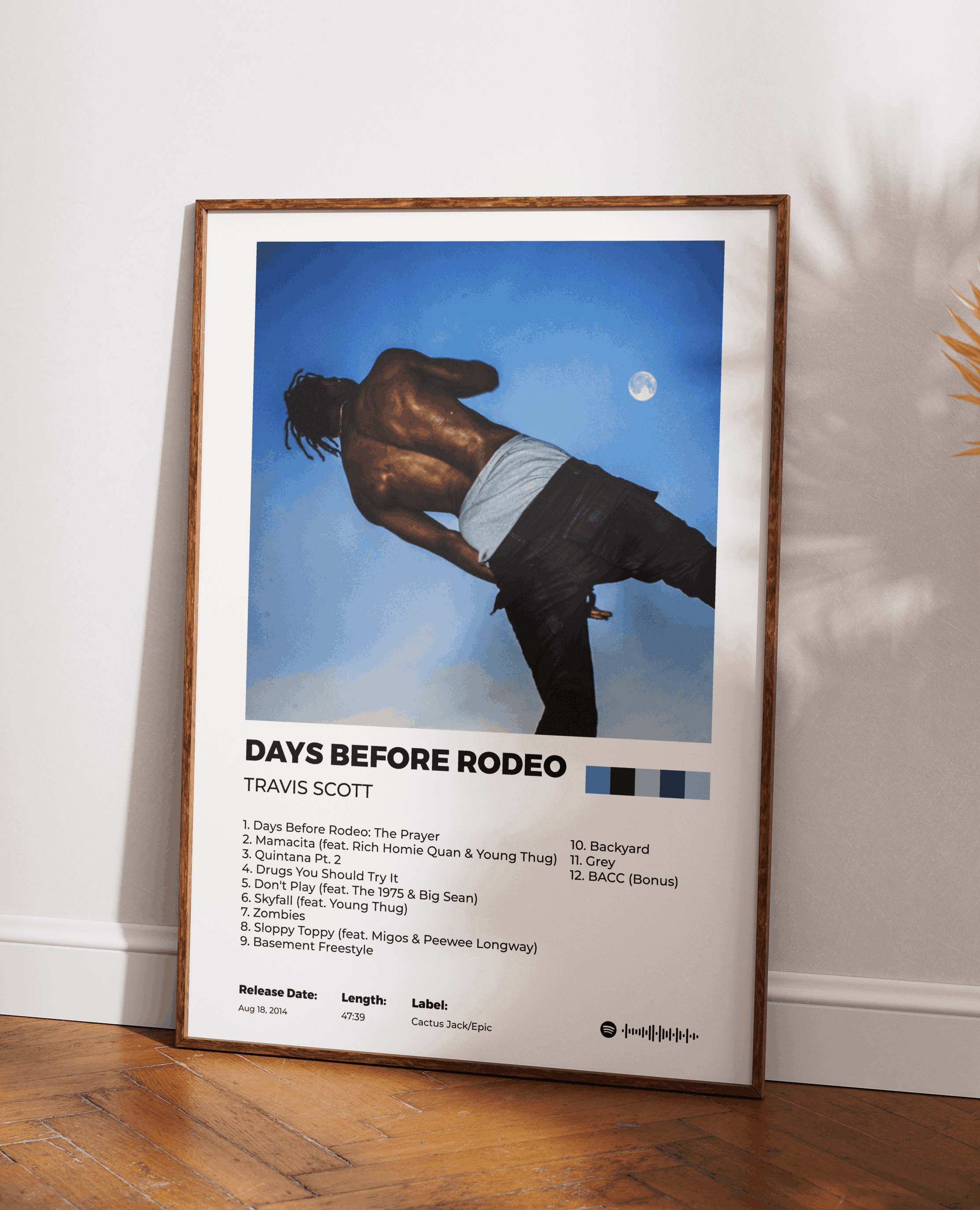 Days before rodeo poster