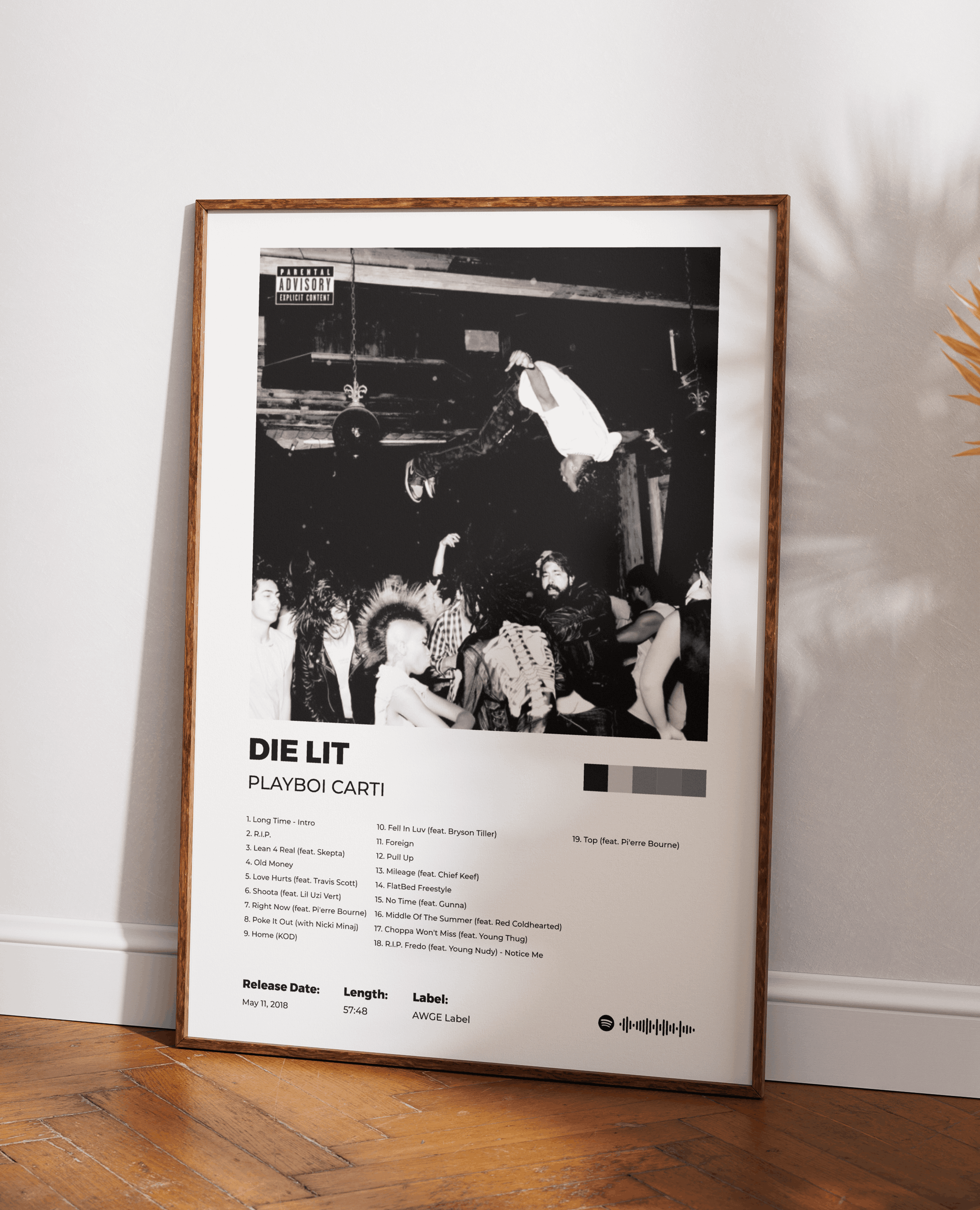 Die lit poster