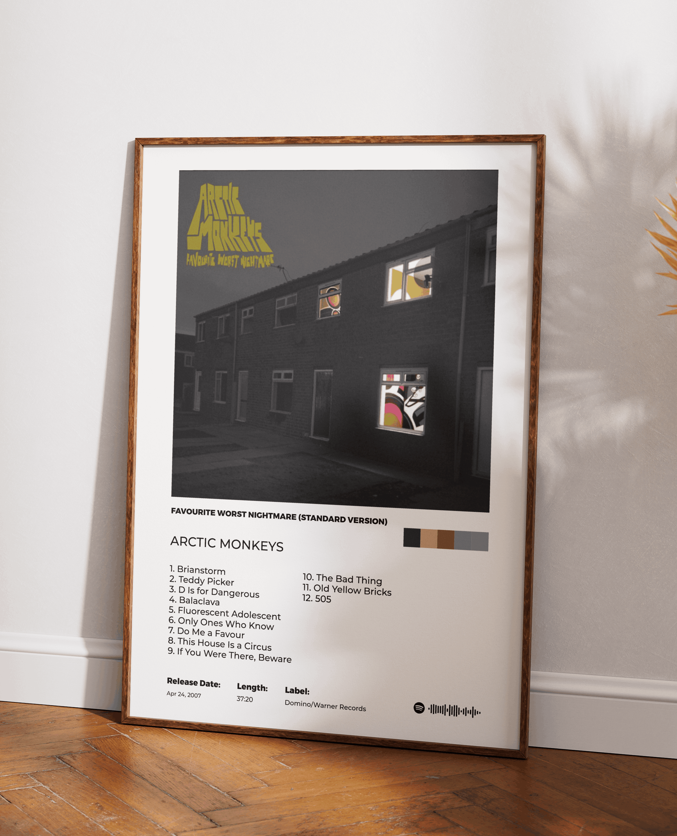 Favourite worst nightmare poster
