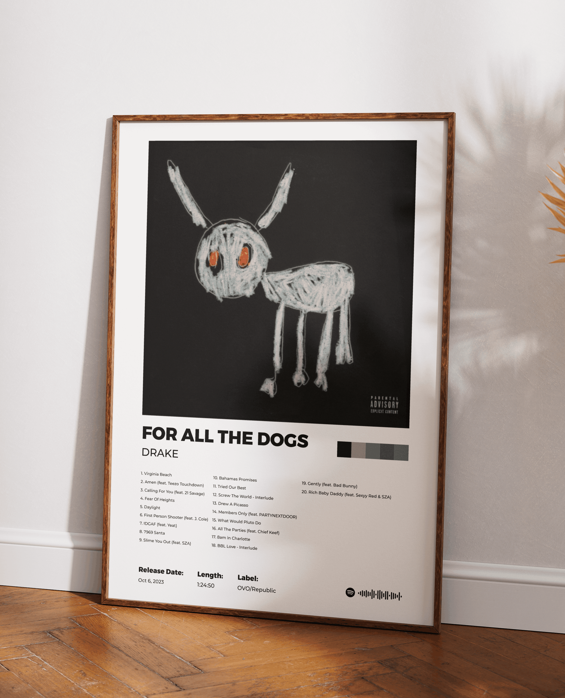For all the dogs poster