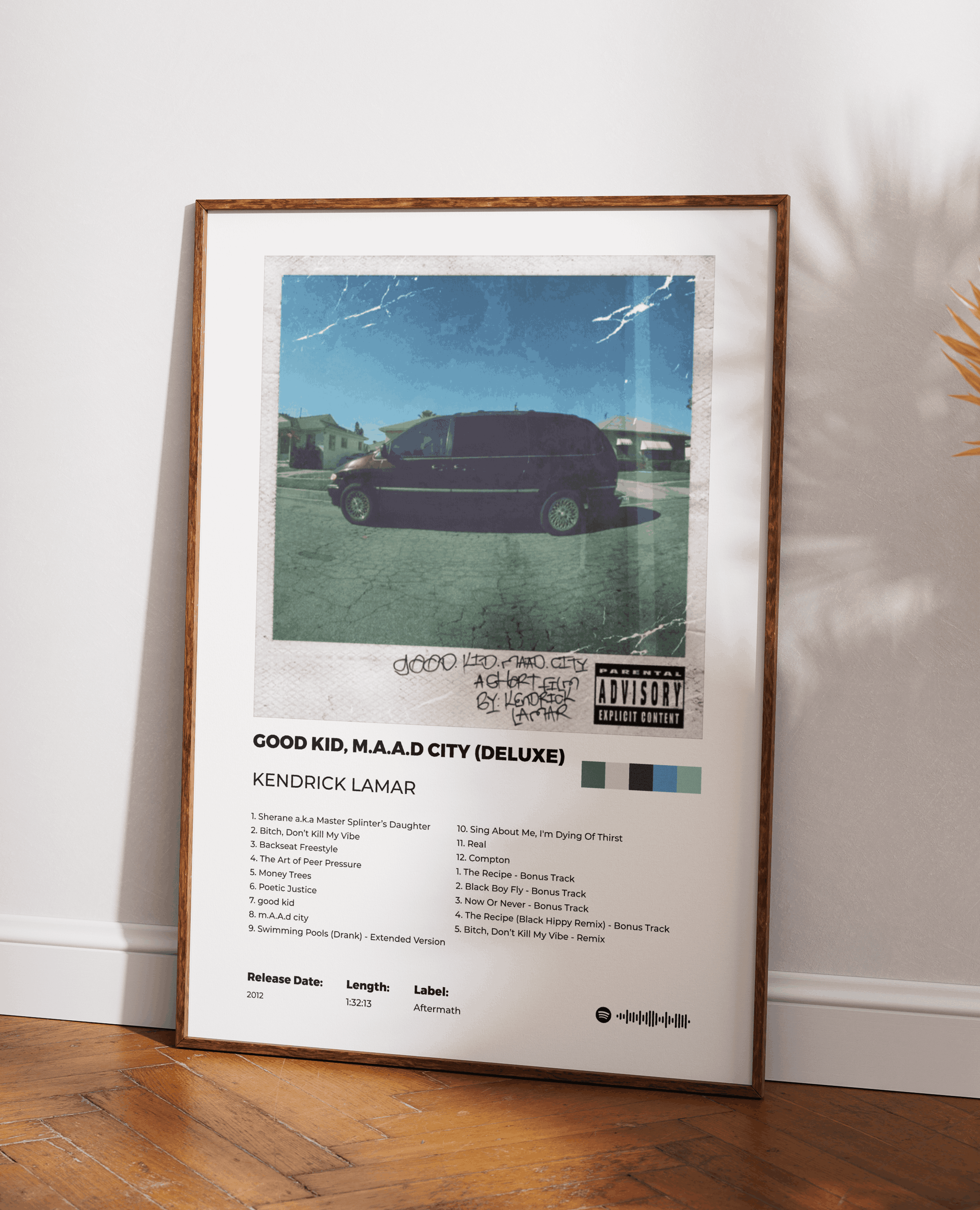 good kid mAAd city Deluxe poster