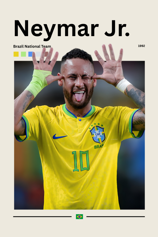 Neymar poster