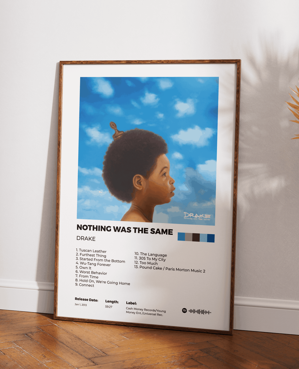 Nothing was the same poster