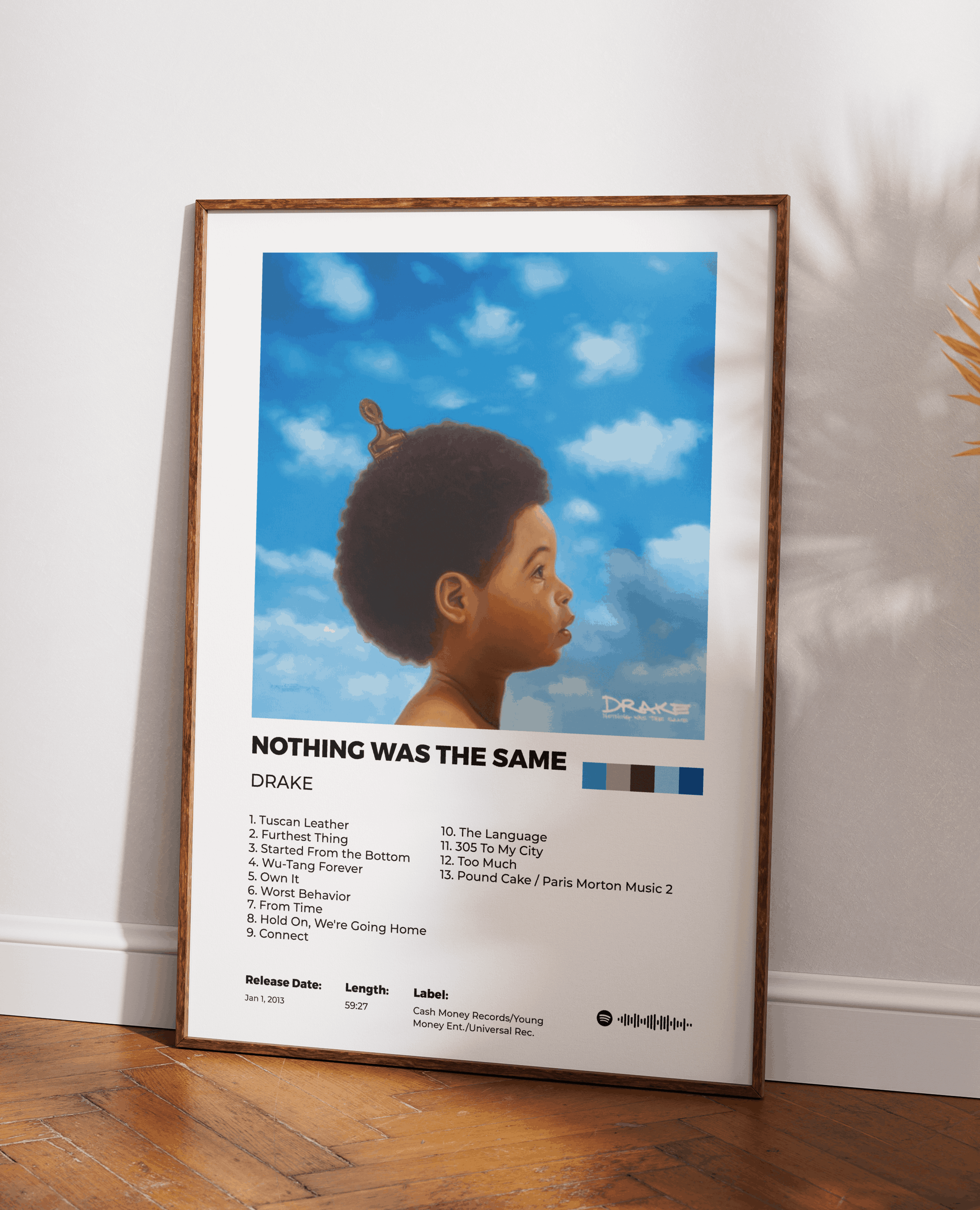 Nothing was the same poster