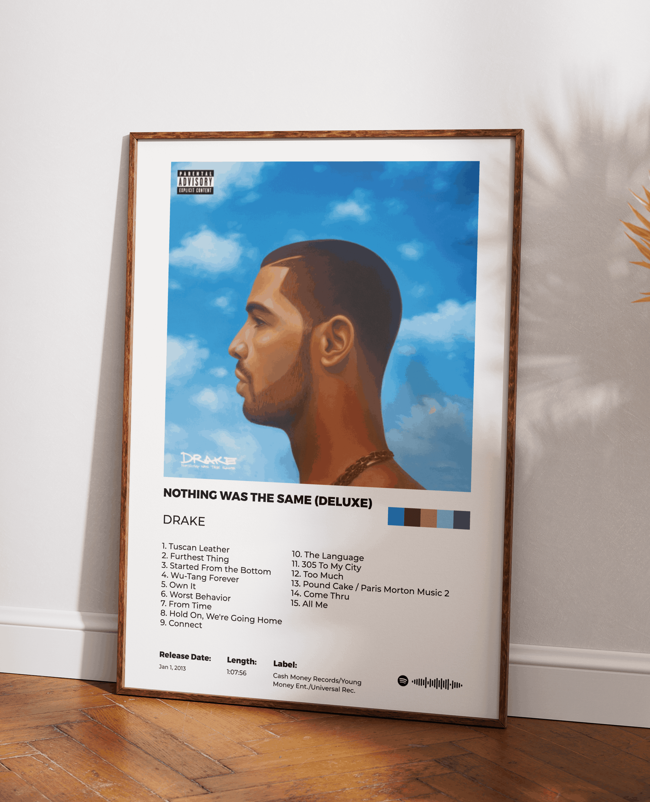 Nothing was the same Deluxe poster