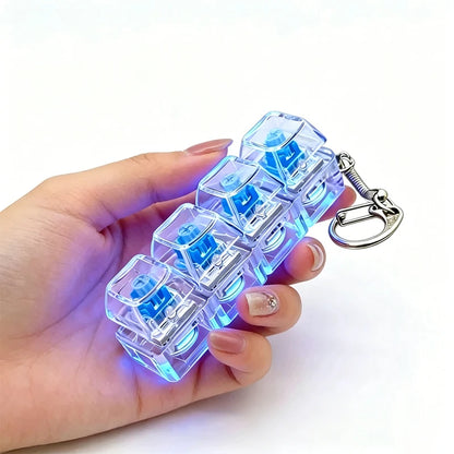 Keyboard Keychain RGB Fidget Toy