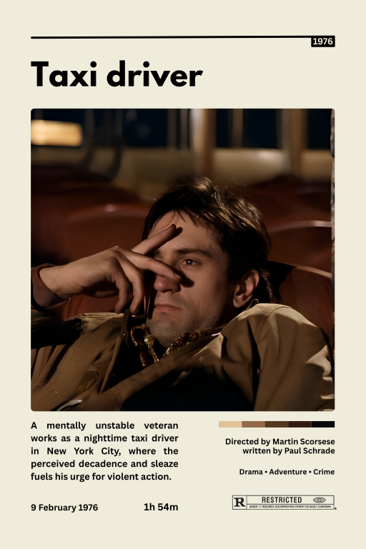 Taxi Driver poster
