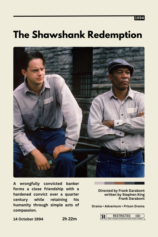 The Shawshank Redemption poster