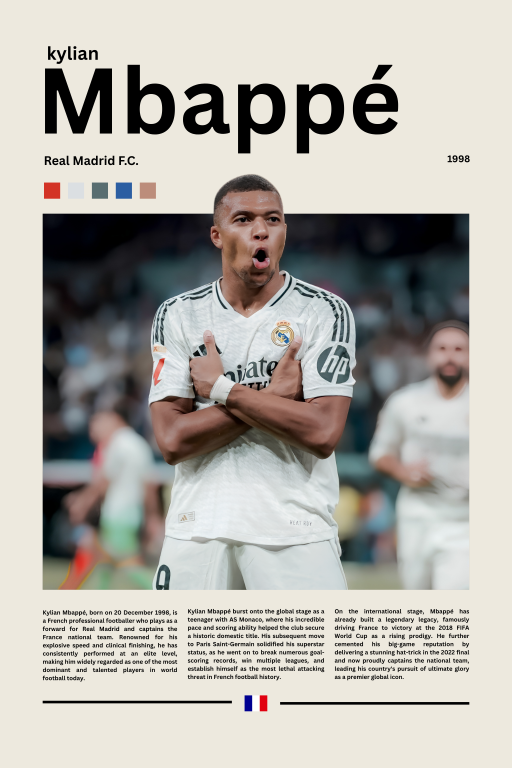 Mbappe poster