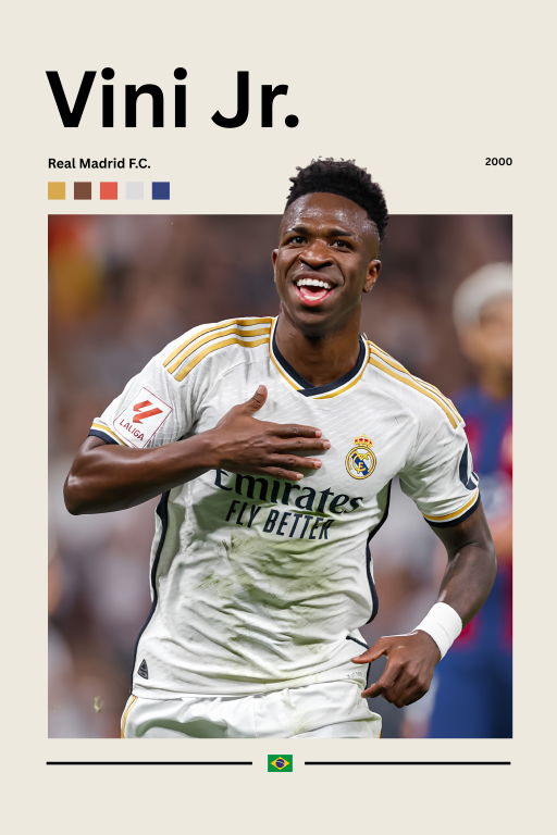 Vinicius jr. poster